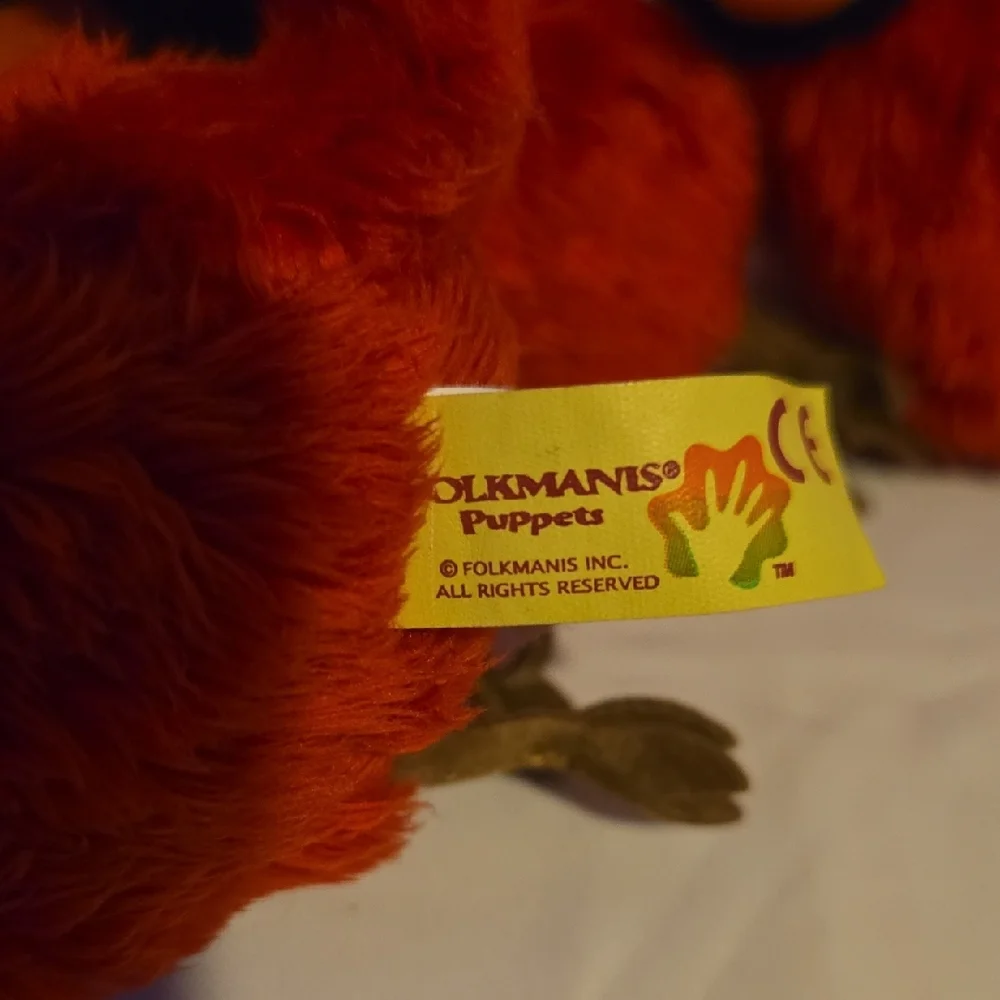 Folkmanis Puppets Plush Red Bird Toy